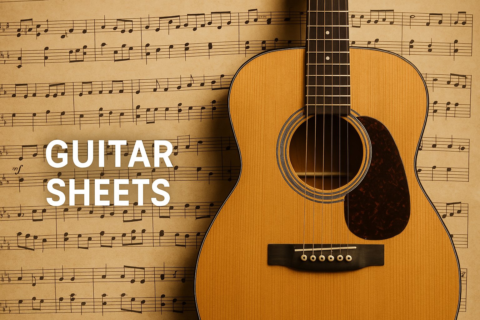 Guitar Sheets – Alb Music Notes