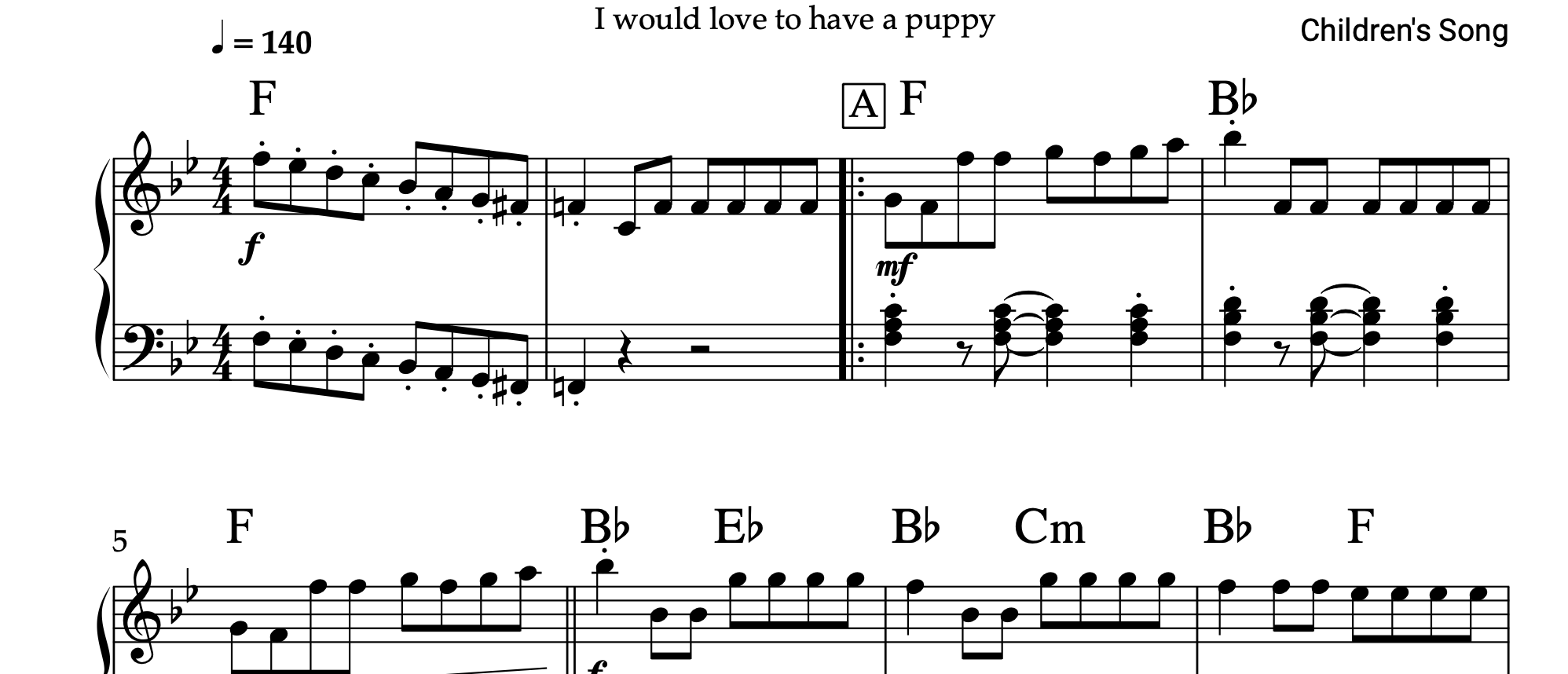 Sa do doja nje qenush, Piano sheet + chords - Alb Music Notes
